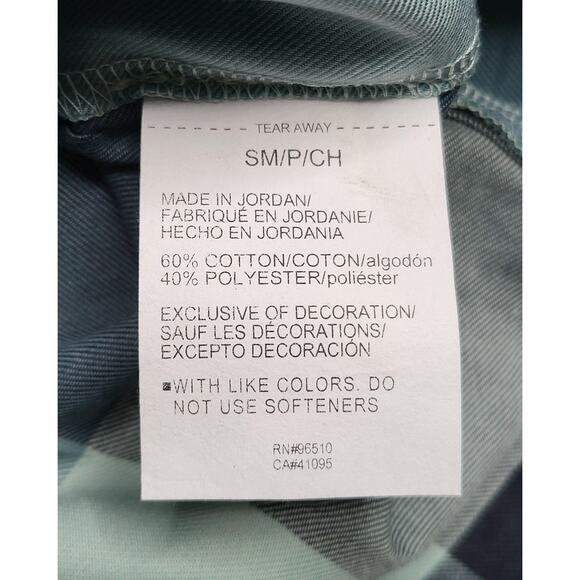 NWT Under Armour Women’s Tradesman Flannel 2.0 LS Button-Up Green/Black Plaid SM - Picture 7 of 7